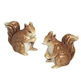 Squirrel Salt and Pepper Shakers Set S/P by Andrea by Sadek
