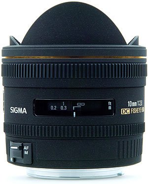 Sigma 10mm f/2.8 EX DC HSM Fisheye Lens for Nikon Digital SLR Cameras