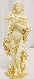 Aphrodite Greek Goddess Of Love Gilt Statue Mythology