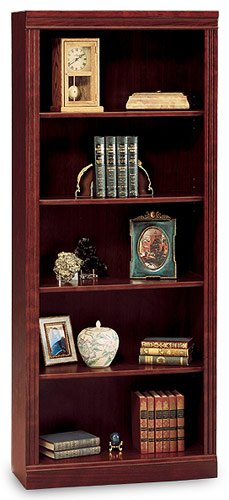 BUSH FURNITURE Saratoga Executive 5 Shelf Bookcase On Sale