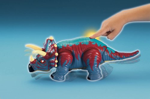 Fisher-Price Imaginext Adventures Raider Trample the Triceratops