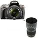 Sony (alpha) A330 10.2 Megapixel DSLR Camera with 18-55mm SAM Kit Lens, Sony 55 - 200mm f/4-5.6 Mechanical AF Zoom Lens