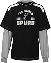 San Antonio Spurs Youth Faux Layered Crew