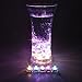 Soondar 12x Submersible LED Vase Light Waterproof Wedding Floral Decoration Party Tea Light for Wedding/Party/ Xmas Floral Decoration, 7 Color Automatically Change, with Remote(On/Off Function)