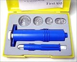 First Aid Backpacking Tick Removal Insect Bite Suction Emergency Kit