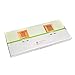 4 X 14 Inch White Oak Wood Flush Mount Floor Register Vent Cover Grille Unfinished by WELLAND, Fits 3/4