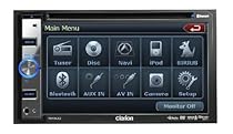 Clarion NX500 6.5" In-Dash Motorized Touchscreen DVD/CD/MP3/USB Receiver, Built-in Navigation and Bluetooth