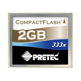 Pretec 2GB 333X 50MB/s Compact Flash Card