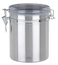 Trudeau 52-Ounce Stainless Steel Airtight Canister, Satin Finish