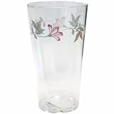 Corelle Coordinates Pink Trio 19-Ounce Acrylic Glass, Set of 6