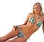 Peace & Love Bikini (Connected Top/Brazilian Tie) Bikini