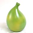 Handmade Deluxe Green And Yellow Abstract Ceramic Vase / Table Sculpture
