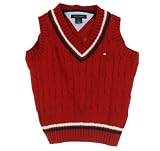 Boy's Tommy Hilfiger Cable Sweater Vest
