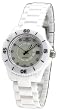 Oniss #ON8205-L7 Women's Diamond Marker White Ceramic Watch