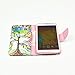 Note 3 Case, Galaxy Note 3 Wallet Case, M-Zebra Note 3 Wallet Case [Wallet Function] Flip Cover Leather Case for Samsung Galaxy Note 3, with Screen Protectors+Stylus (Colorful Tree 1)