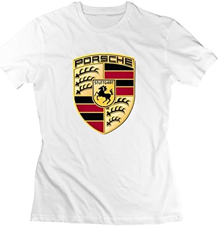 Porsche Panamera Print Creative : X-large Woment-shirt White- Made In Good Quality.