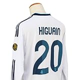 レアルマドリード ゴンサロ・イグアイン 長袖 ホーム 12-13 サッカーレプリカユニフォーム 大人用