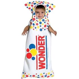 Loaf of Wonder Bread Infant Bunting Costume (3 - 12 months) by Wonder Bread