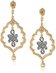 Freida Rothman Belargo Jewelry Alhambra Love Knot Drop Earrings