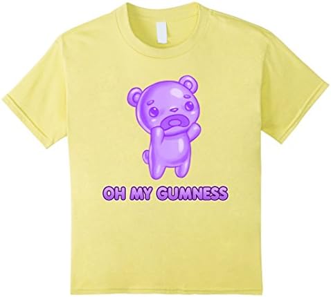Kids Gummy Bear Oh My Gumness T-Shirt 8 Lemon