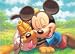 ディズニー 108ピース ミッキーマウス&プルート D-108-716