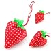 SODIAL(TM) Strawberry Folding Fold up Reusable Compact Eco periodic duty Recycling use Shopping Bag