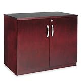 ALERA Verona Veneer Series Bookcase, 2 Shelves, 36w x 14d x 30h, Cherry