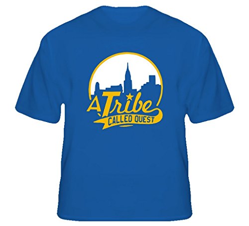 World Star HipHop A Tribe Called Quest New York Skyline Rap T Shirt Royal