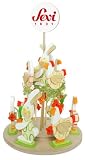 Sevi 81854 - Display Ostern  (12 Stk)