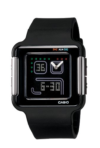 Casio Women's LCF20-1 Ana-Digi Retro Square Sports Watch