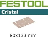 Festool 3-5/32 X 5-1/4 P40-Grit Cristal Abrasive Sheets (5 Pk) 494052