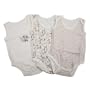 Grenouill�re sans manches � motifs pour b�b� gar�on, fille ou unisexe (lot de 3)