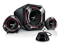Philips - SPA5300 - Enceintes multim&eacute;dia 2.1 pour PC - Caisson de basses - Noir