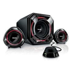 Philips SPA 5300/10 2.1 Multimedia-Lautsprechersystem 100 Watt