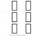 Place Cards White/Black Foil 120ct