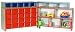 Mahar Manufacturing Hinged Storage Unit With Hasp