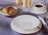 20 Piece Bone China Dinner Service - White