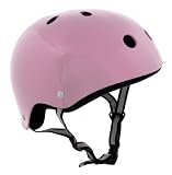 Skate Helmet - Metallic Pink - Size Medium (55 - 56cm)