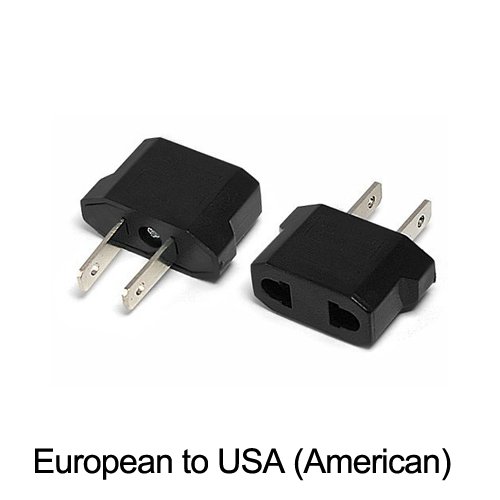 European To American Outlet Plug Adapter 6 Pack