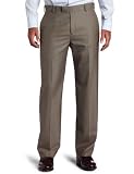 Kenneth Cole Reaction Mens Stria Crosshatch Modern Fit Flat Front Dress Pant