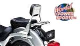 new genuine suzuki 2007 Boulevard C50 Chrome Backrest / suzuki pt # 990A0-75007