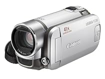 Canon FS200 Camcorder - Silver (41x Advanced Zoom,2.7 inch Widescreen Colour LCD)