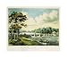 View On The Harlem River, N.Y., The Highbridge In The Distance by Frances flora bond Palmer. Size 15.97 inches width by 13.35 inches height. High Quality Art Poster Print