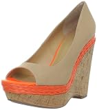 Women Platform Pump: Nine West Women's Matchup Peep-Toe Pump