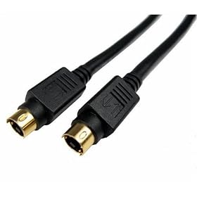 Cables Unlimited AUD-2005-06 6-Feet Pro A V Series S-Video Cables by Cables Unlimited
