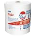 Wypall 41025 X80 Shop Wipers on Jumbo Roll,  12.5" Length x 13.4" Width, White (Roll of 475)