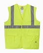 Dickies Premium Utility Safety Vest with Pockets