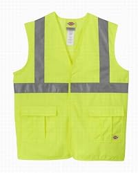 Dickies Premium Utility Safety Vest with Pockets
