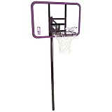 Spalding 88952 Polycarbonate 44 Inch Ratchet In Ground Basketball System