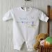 Baby's First Easter Personalized Fleece Romper